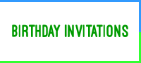 Birthday Invitations